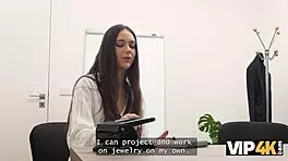 My first experience with office glory hole - Vip4k