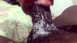 A guy with a huge black dick filled the throat toy in a sneak peek