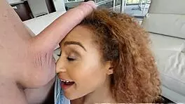 A pretty chick, Nami Dahlia, wanted a huge cock badly