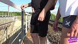 We wanted to make love on the train but were almost caught