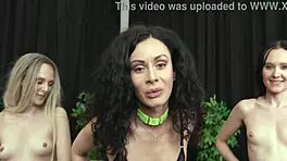 Stacy Bloom takes 3on1 strapon anal fisting with deep gapes. Rough sex and monster buttrose explode!