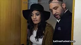 i got discount on rent for her latina pussy in classroom