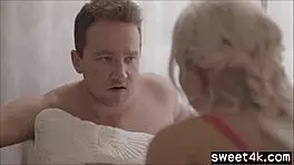 virgin step son, is this your first time with busty stepmom?