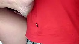 Hot Babe's Nipple Slip Turns Into Intense Close-Up Pussy Action