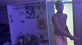 Crazy stuff. The boy showed his muscles
