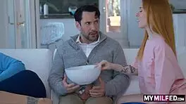 Madi Collins Craves Intense Cumshots in College