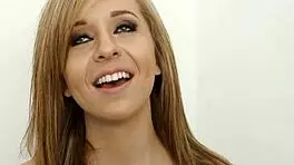 Hey, that tight teen gives an amazing blowjob before her cumshot