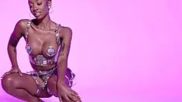 sabrea phenix poses amazingly with big tits