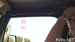 girlfriend mixes riding and oral