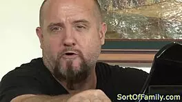 redhead stepteen 18+ sucks cock before rough anal pounding