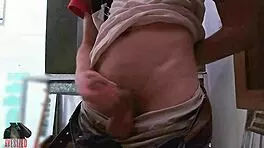 The guy tested clothes with a friend and ended up with sex