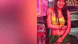 sexy asian gogo stripper rips clothes and gets fingered on stage