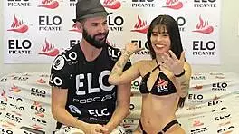 Cute Colombian Mells Blanco Accepts Casting Challenge