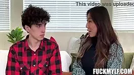 Stepmom Nicole Teaches Dylan Sex Ed With Big Tits In POV