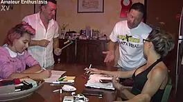 Mom they broke my ass with anal orgasm and cum in mouth in teen orgy