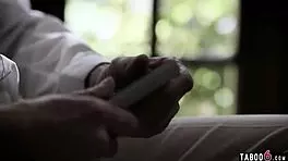 a teen cheerleader visits for some taboo fun with pigtails bouncing