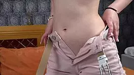 19yo sweetie doll's first interracial penetration big black cock balls deep anal cum in mouth eks105-p02