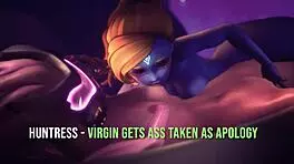 feeling the rush as virgin's ass is taken with dildo apology