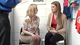 two hot teen 18+s arrested, fucked hard by horny officer!