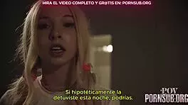 madrastra addicted to semen sub español