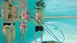 Watch Couple Film Underwater Fucking!