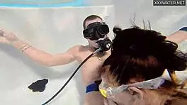 Watch Couple Film Underwater Fucking!
