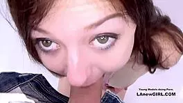 Wow, she swallows cum after assfucking at the audition!