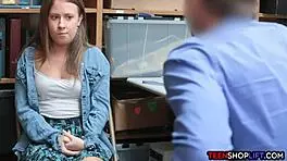 Teen shoplifter caught