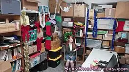 Dick-sucking teen thief caught by burglar