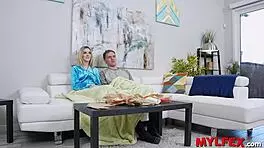 Mylfex - TV viewing was interrupted by passionate action