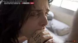 I fuked hot brunete, cum in mouf