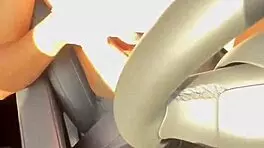 Outdoor Oral And Assfucking With Shaved Pussy In No Traffic!