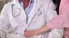 Doctor Encounters Two Sexy Coeds With Tattoos And Small Waists