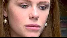 Ella Hughes Detained For Stealing, Store Manager Fucks Her!