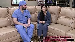 I dominate bratty orphan Mya in cheerleading physical with assfucking and humiliation