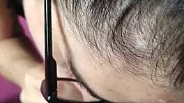 blowjob on the little head with teen