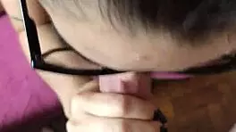 blowjob on the little head with teen