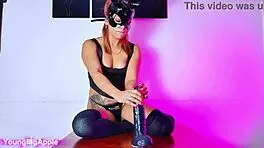 Playing With Huge Black Cock