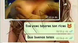 she says, hey, i'm a sexy venezuelan calling for a video call, naked and ready to finger myself.