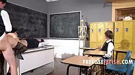 Milf Teacher Lets Us Free Use During Lessons Valentina Nappi