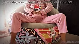 skinny teen masturbates pussy and squirts in homemade asian orgasm 😏.