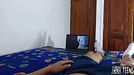 stepfather forces stepdaughter fuck 😈