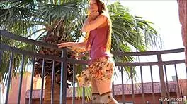 Dolly Little 18+ Redhead Masturbates Intensely