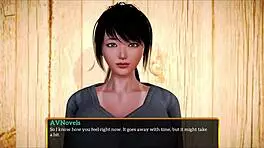 Redhead teen plays family game 😏