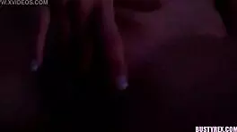 Hot Teen Filming Herself Alone At Night