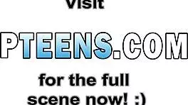 Two horny teens and nasty grandpa in hardcore threesome