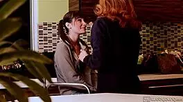 chloe skye and taylor whyte kissing and licking pussy