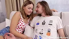 mila ex orgasms beside her friend during hardcore sex