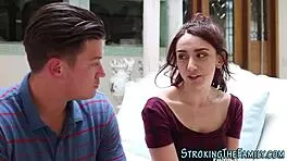 Stepsis asshole pounded in anal facial blowjob assfucking