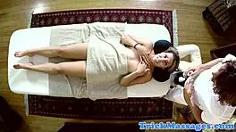 is this young debutante ready for her secret massage filming?